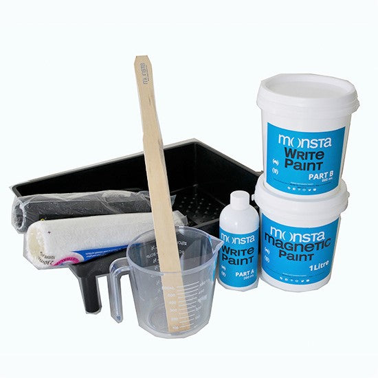 Monsta Write Paint and Magnetic Paint Kit