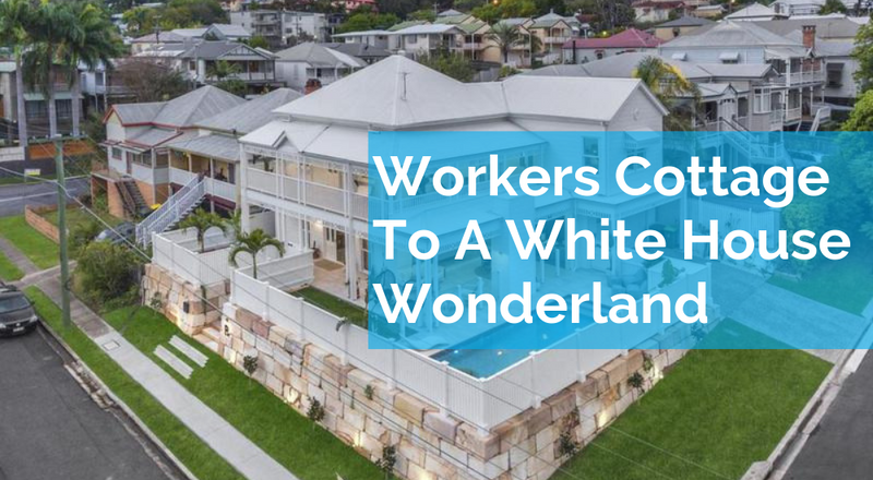 From Workers Cottage To A White House Wonderland
