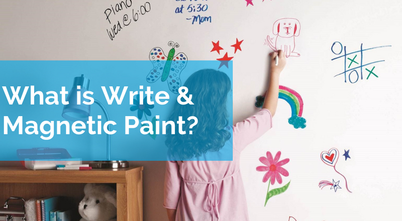 What is Write & Magnetic Paint?