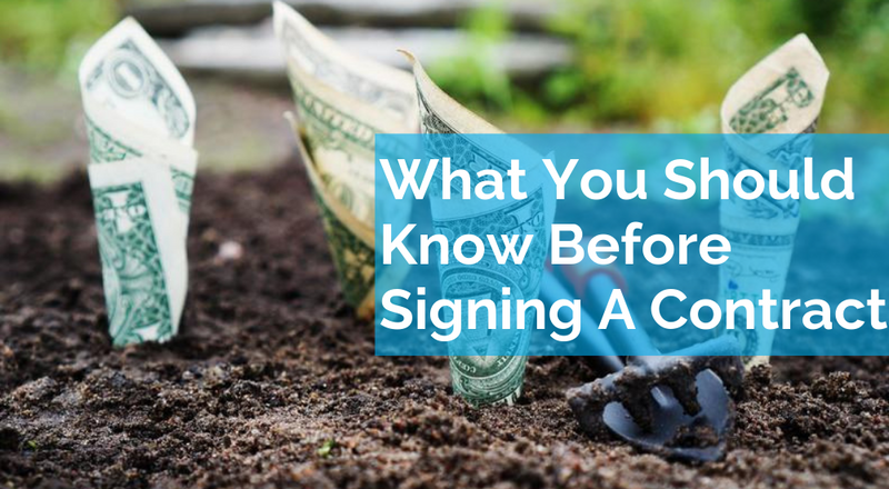 The Important Details You Should Be Aware Of Before Signing A Contract