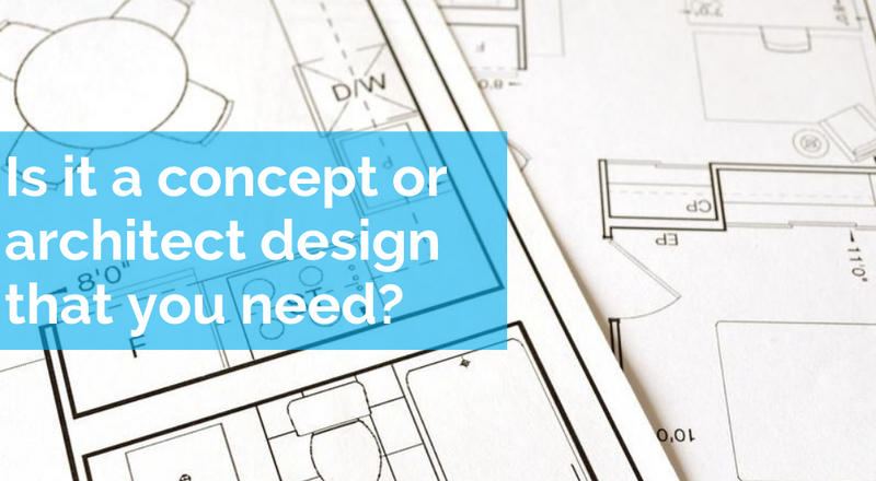 Is it a concept or architect design that you need?
