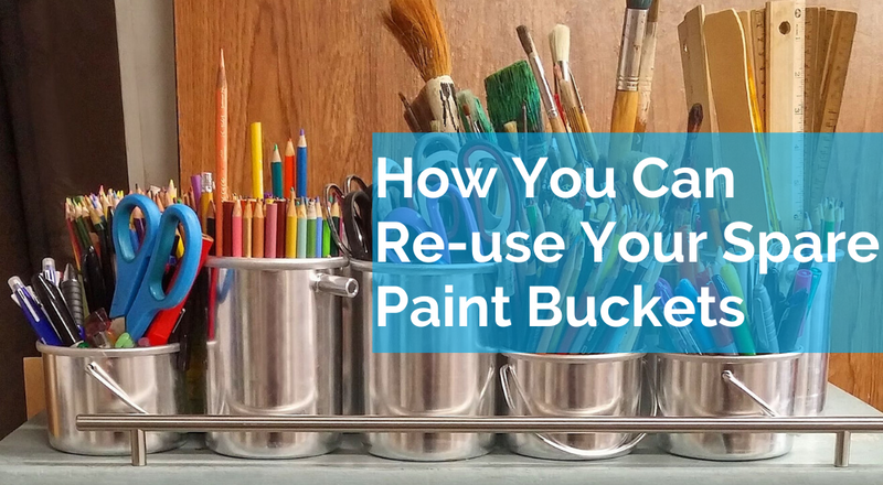 How You Can Reuse Your Monsta Paint Buckets