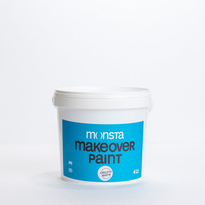 Monsta Ceiling White Paint - 4L Pail