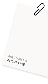 Artice Ice Colour Card Example